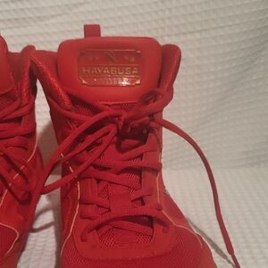 Hayabusa Red High-Top Sneakers